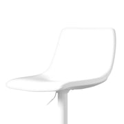 Hawsaiy Modern Swivel Bar Stools Set of 2/4, Adjustable Faux Leather Counter Height Chairs with Back for Kitchen Island