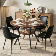 Hawsaiy Dining Table Set for 4, 42.1
