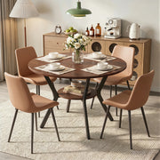Hawsaiy Dining Table Set for 4, 42.1