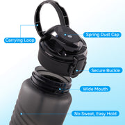 Hawsaiy 32oz BPA Free Plastic Water Bottle with Tea Filter