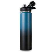 Hawsaiy 24 oz Insulated Stainless Steel Water Bottle with Handle, Leak-Proof Lid & Wide Mouth, Double Wall Vacuum, BPA Free, Keeps Cold & Hot