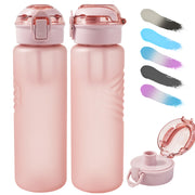 Hawsaiy 32oz BPA Free Plastic Water Bottle with Tea Filter