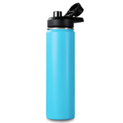 Hawsaiy 24 oz Insulated Stainless Steel Water Bottle with Handle, Leak-Proof Lid & Wide Mouth, Double Wall Vacuum, BPA Free, Keeps Cold & Hot