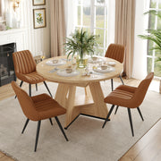 Hawsaiy 5 Piece Extendable Dining Table Set for 4, 47.24