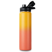 Hawsaiy 24 oz Insulated Stainless Steel Water Bottle with Handle, Leak-Proof Lid & Wide Mouth, Double Wall Vacuum, BPA Free, Keeps Cold & Hot