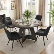 Hawsaiy 5 Piece Extendable Dining Table Set for 4, 47.24