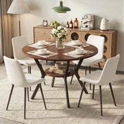 Hawsaiy Dining Table Set for 4, 42.1