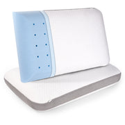 Hawsaiy 2 Pack Memory Foam Bed Pillow with Breathable Cover Support for Neck & Shoulder