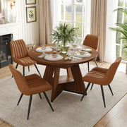 Hawsaiy 5 Piece Extendable Dining Table Set for 4, 47.24