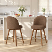 Hawsaiy Modern Swivel Bar Stools Set of 2/3/4, 26