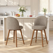 Hawsaiy Modern Swivel Bar Stools Set of 2/3/4, 26