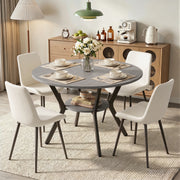 Hawsaiy Dining Table Set for 4, 42.1