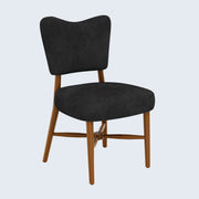 Hawsaiy Dining Chairs Set of 2/4/6, Upholstered Fabric Dining Room Chairs, Mid Century Modern Kitchen Chairs with Solid Wood Legs & Cross-Brace Support, Farmhouse Side Chairs for Dining Room