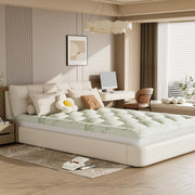 Hawsaiy Mattress Topper Waterproof Extra Thick Mattress Protector Pillow Top for College Dorm with 8-21