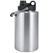 Insulated Gallon Jug with Handle, One Gallon, 128oz Stainless Steel, Large Double Vacuum Water Bottle for Hot & Cold Drinks, Wide Mouth, Sweat Proof, Great for Travel, Camping