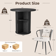 Hawsaiy 3-Piece Dining Table Set for 2, 31.5