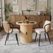 Hawsaiy 3-Piece Dining Table Set for 2, 31.5
