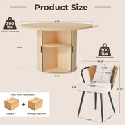 Hawsaiy 3-Piece Dining Table Set for 2, 31.5