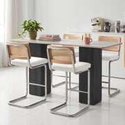 Hawsaiy Rattan Bar Stools Set of 2, 26