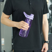 Hawsaiy 32oz Clear Plastic Leak-Proof Water Bottle,BPA-Free