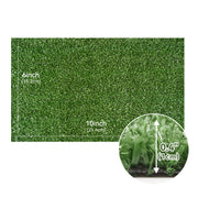 Nalupatio Artificial Grass Outdoor Indoor, 6 FT x 10 FT Faux Turf Lawn, 0.4
