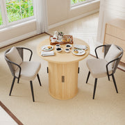 Hawsaiy 3-Piece Dining Table Set for 2, 31.5