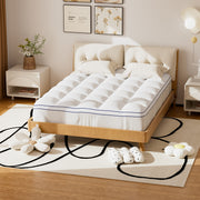 Hawsaiy Mattress Topper Extra Thick Mattress Pad Cover for Back Pain,Cooling Mattress Protector with 8-21 Inch Deep Pocket,Overfilled Down Alternative Filling