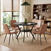 Hawsaiy Dining Table Set for 4, 42.1