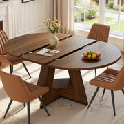 Hawsaiy 5 Piece Extendable Dining Table Set for 4, 47.24