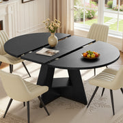 Hawsaiy 5 Piece Extendable Dining Table Set for 4, 47.24