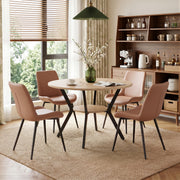 Hawsaiy Dining Table Set for 4, 42.1