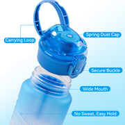 Hawsaiy 32oz BPA Free Plastic Water Bottle with Tea Filter