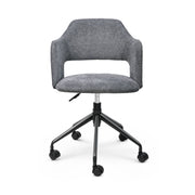 Hawsaiy Modern Office Chair with Smooth Rolling Casters for Home Office, Study Room, or Commercial Use