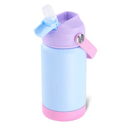 Hawsaiy 12oz Kids Insulated Water Bottle with Straw Lid, Leak-Proof Stainless Steel BPA-Free for School Boys and Girls