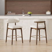 Hawsaiy Counter Height Bar Stools Set of 2, 26
