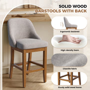 Hawsaiy Bar Stool Set of 2/4/6, 26