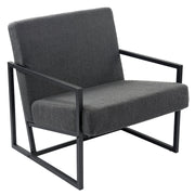 Hawsaiy Accent Chair with Metal Frame, Teddy Fleece Living Room Chairs with Foam Seat Cushions, Comfy Reading Armchair for Bedroom