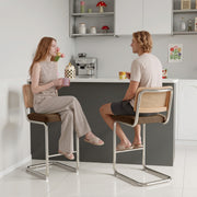 Hawsaiy Rattan Bar Stools Set of 2, 26