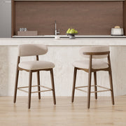 Hawsaiy Counter Height Bar Stools Set of 2, 26