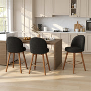 Hawsaiy Modern Swivel Bar Stools Set of 2/3/4, 26