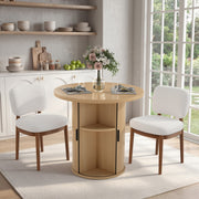 Hawsaiy 3-Piece Dining Table Set for 2, 31.5