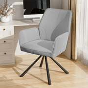 Hawsaiy Modern Swivel Office Chair with Adjustable Height, Removable Backrest, and Soft Sponge Seat
