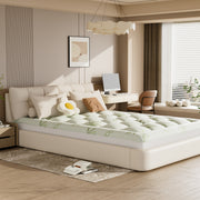 Hawsaiy Mattress Topper Waterproof Extra Thick Mattress Protector Pillow Top for College Dorm with 8-21