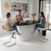 Hawsaiy Rattan Bar Stools Set of 2, 26