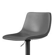 Hawsaiy Modern Swivel Bar Stools Set of 2/4, Adjustable Faux Leather Counter Height Chairs with Back for Kitchen Island