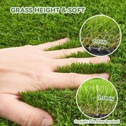 Hawsaiy Artificial Grass Rug, 1.38