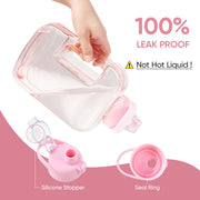 Hawsaiy 87oz Plastic Water Bottles with Flip Top Leak Proof Lid for Gym、Outdoor Sports