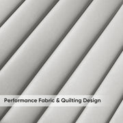 Nalupatio Modern Dining Chairs Set of 2, Comfortable Dining Room Chairs with Thick Cushions, Fabric Upholstered Side Chairs with Metal Legs for Kitchen, Black