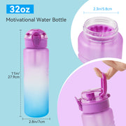 Hawsaiy 32oz BPA Free Plastic Water Bottle with Tea Filter