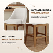 Hawsaiy Bar Stool Set of 2/4/6, 26
